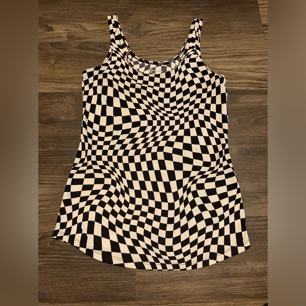 Trippy Checkerboard TankTop